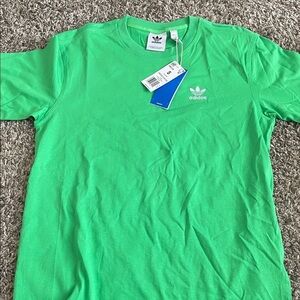Adidas Vibrant Green Short Sleeve Tee